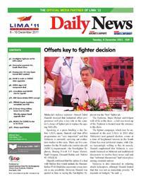 LIMA 2011 - DailyNews Day 1