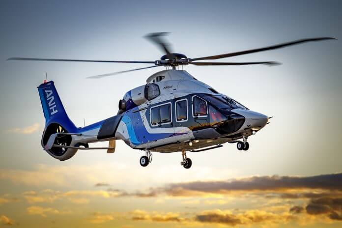All Nippon Helicopter’s H160 Completes Inaugural Fight
