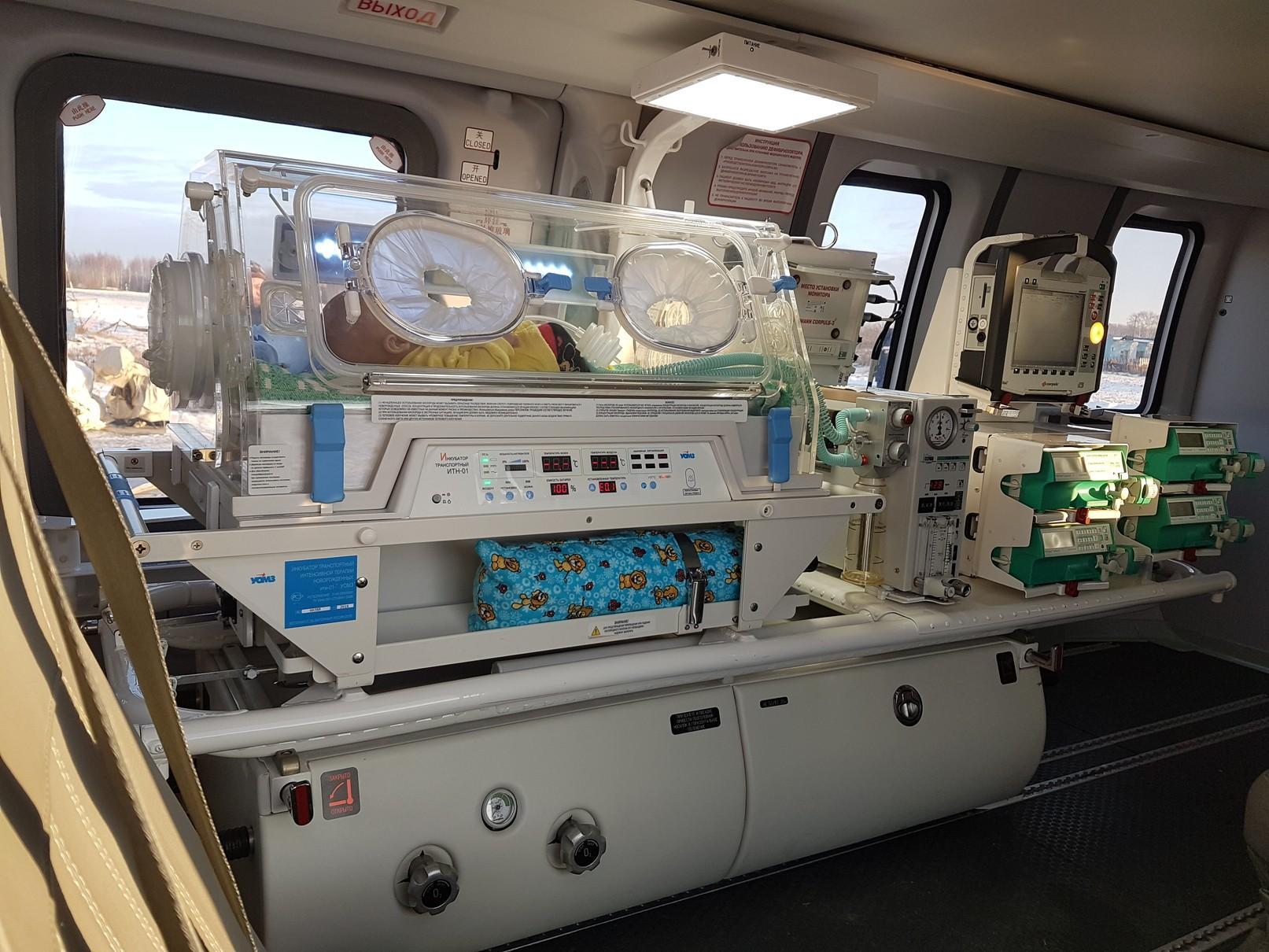 Medical Ansats to be Equipped With Incubators for Newborns