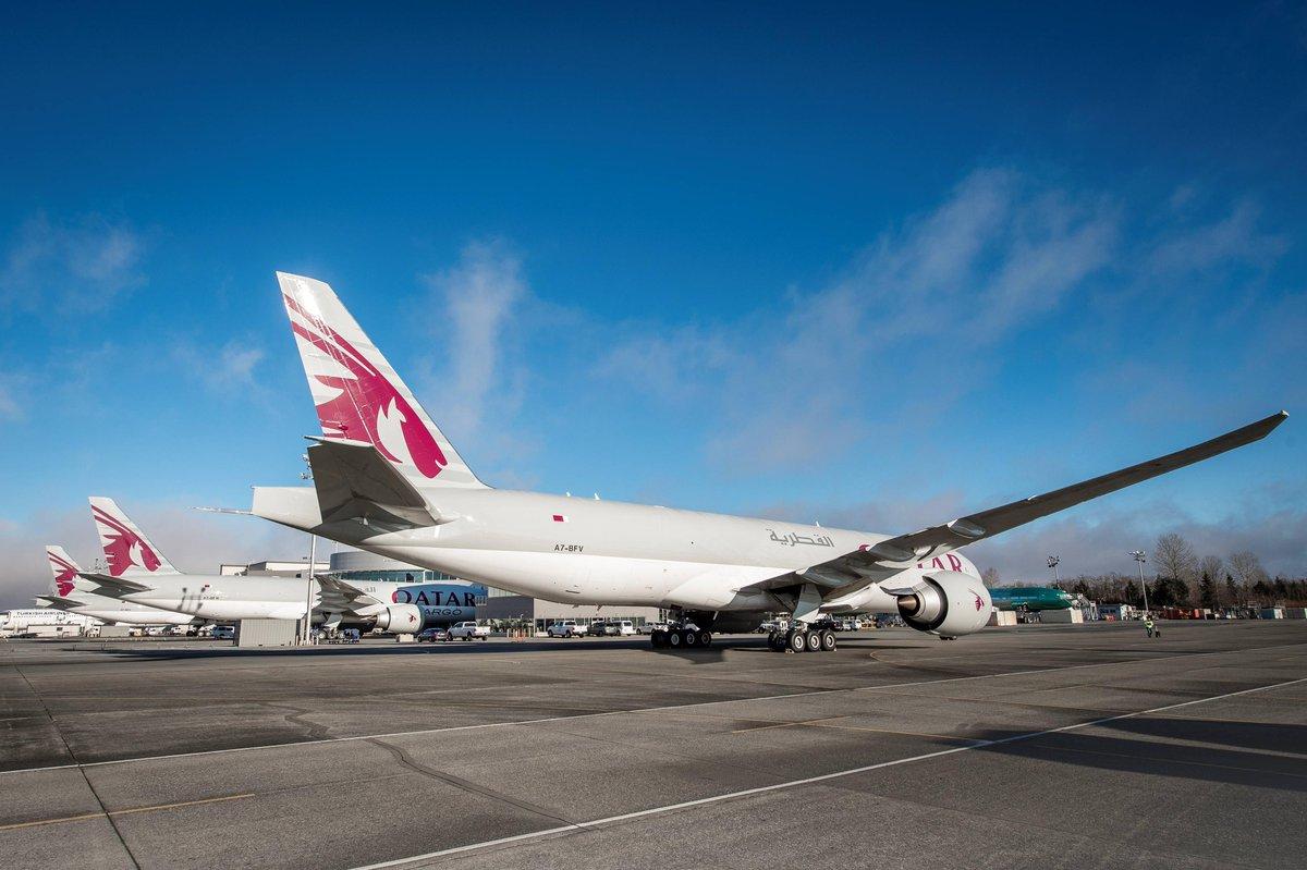 Qatar Airways Takes Delivery of Three 777 Freighters