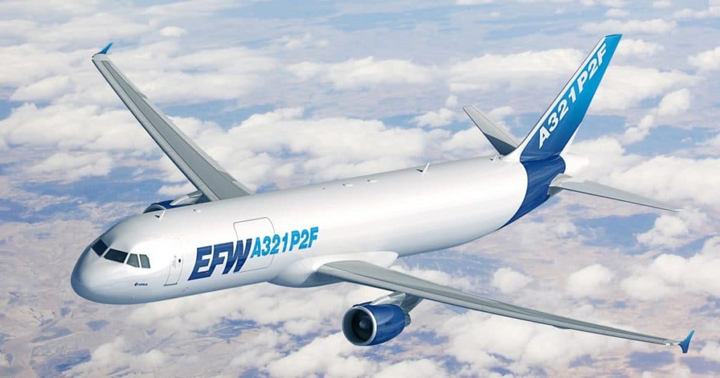 ST Engineering, Airbus and EFW Redeliver A321P2F to BBAM