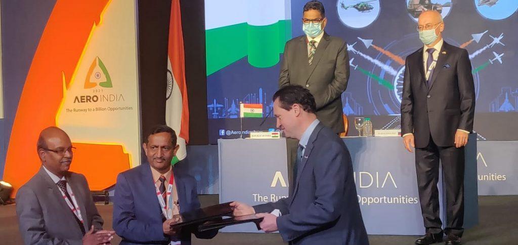 Indian state owned defence electronics firms BEL will manufacture a wide range aviation hoses under a offset contract.