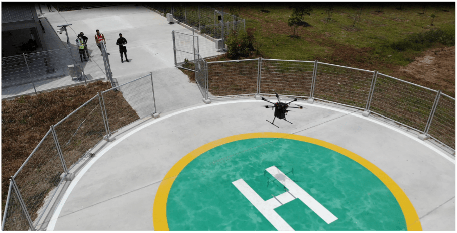 Trails of Singapore’s First UAS Traffic Management System Successful
