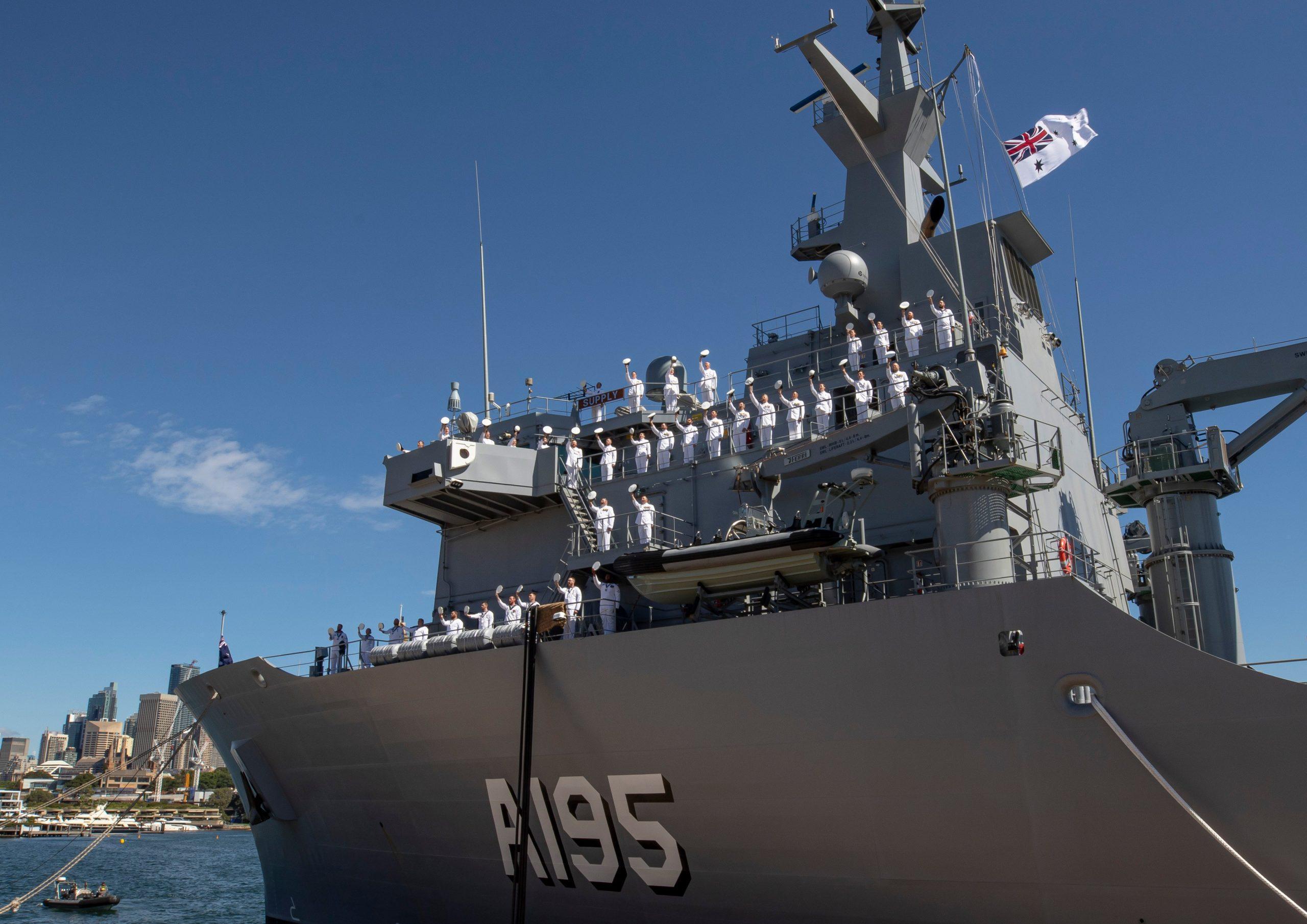 The Royal Australian Navy has commissioned  HMAS Supply into service boosting its operational support capability with the new supply ship