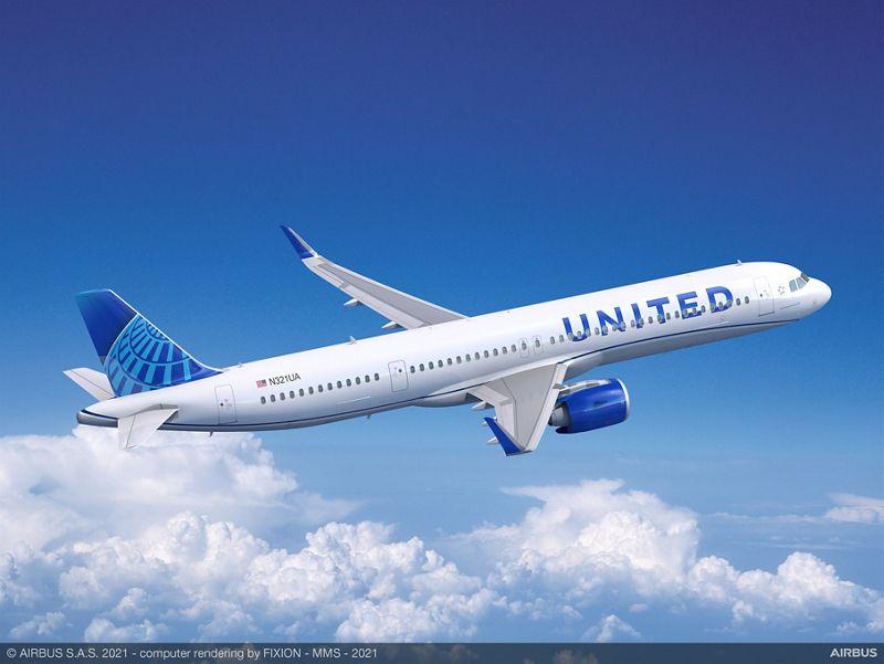 Airbus Lands 70 A321neo Order from United