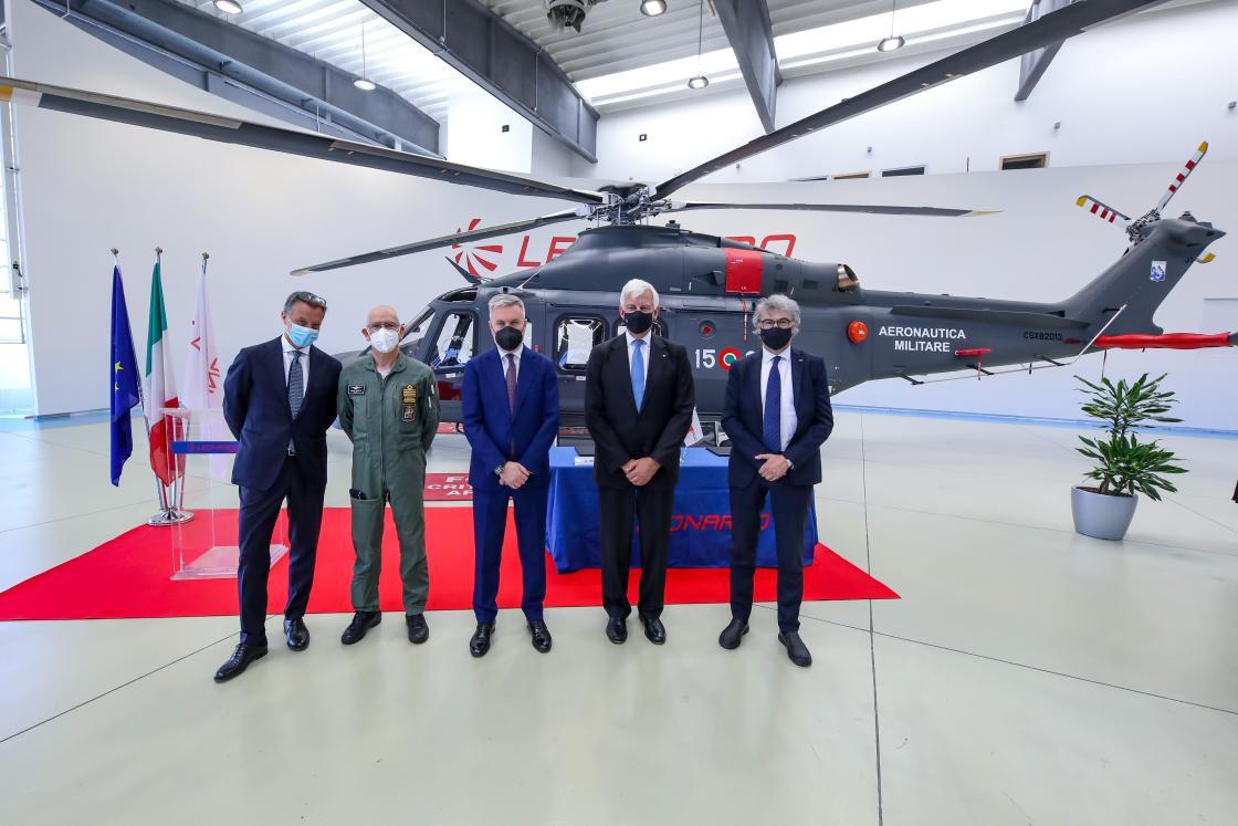 Italian Air Force Takes Delivery of Leonardo’s HH-139B Helicopter