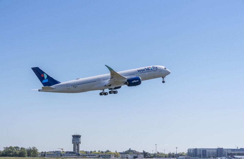 New Airline world2fly Takes Delivery of First A350