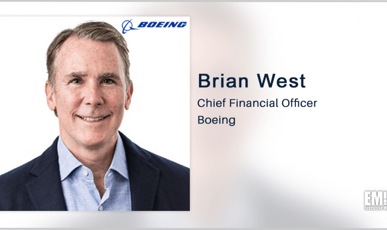Brian West to Take Over as Boeing CFO