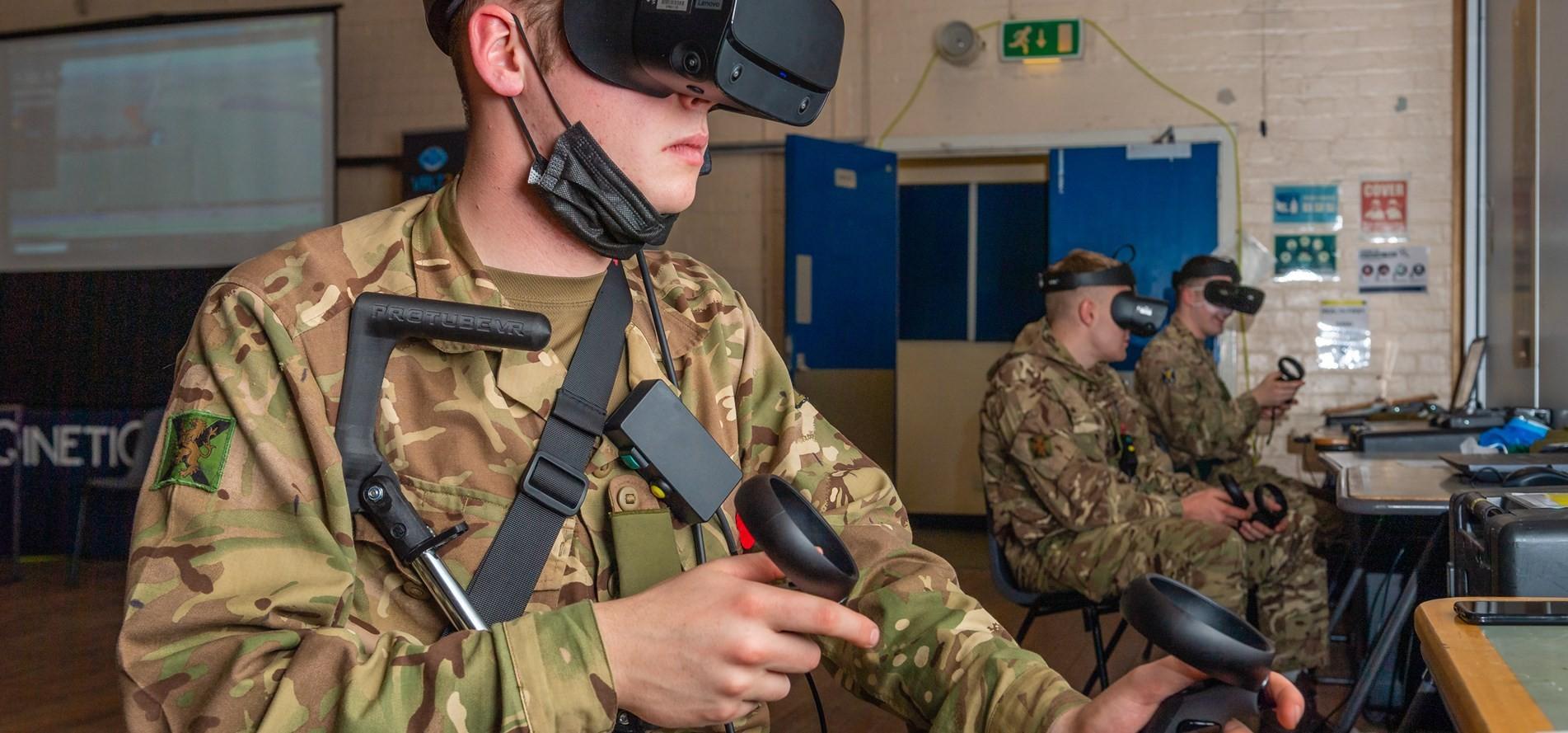 The British Army Warfighting Experiment 21 (AWE) is transforming the way soldiers train through use of digital technology