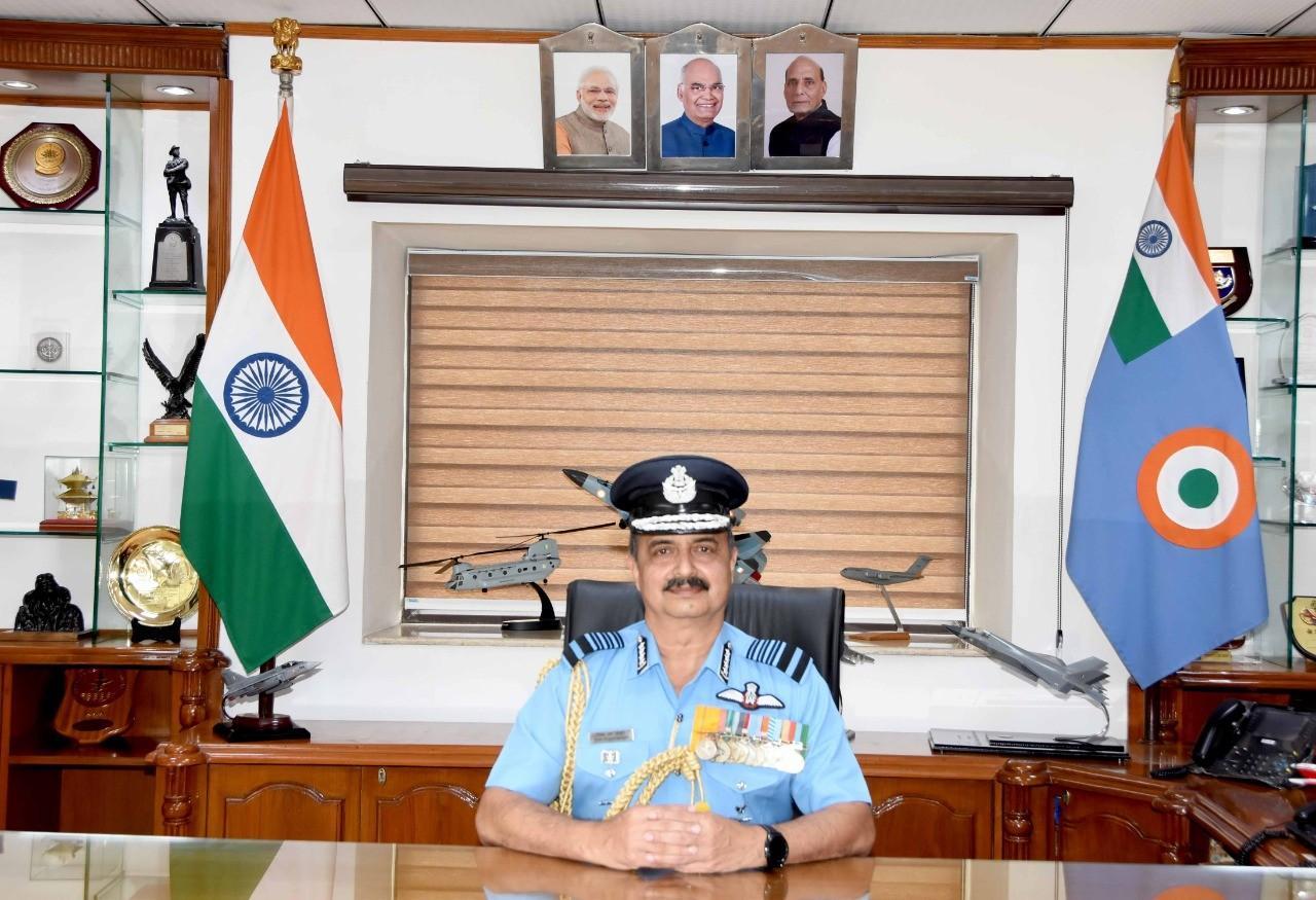 Air Chief Marshal VR Chaudhari Takes Over as Indian Air Force Chief