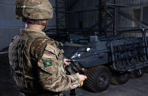 The British Army has outlined plans for the future battlefield with soldiers integrated with Robotics and Autonomous Systems that will exploit ‘human-machine-teams’