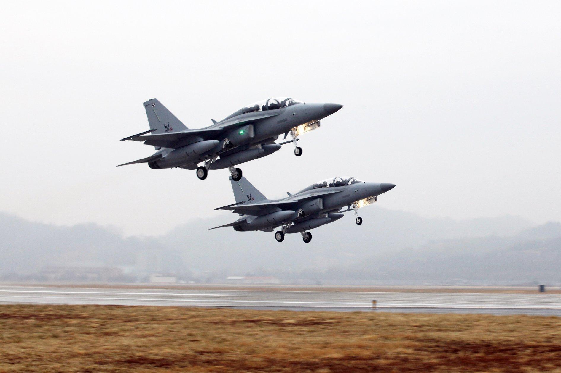 Korea Aerospace Industries Co. (KAI) will deliver two more T-50TH advanced trainer jets to Thailand by November 2023
