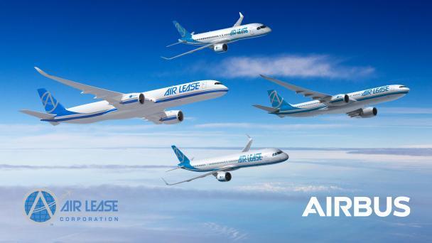 Air Lease Corporation (ALC) inked a Letter of Intent (LoI) at the air show with Airbus for 25 A220-300s, 55 A321neos, 20 A321XLRs, four A330neos and seven A350Fs.