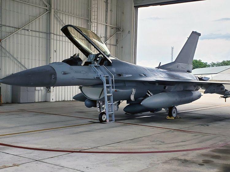 Northrop Grumman Corporation's AN/ASQ-236 Dragon’s Eye AESA radar pod has made its first flight on an operational Air National Guard F-16.