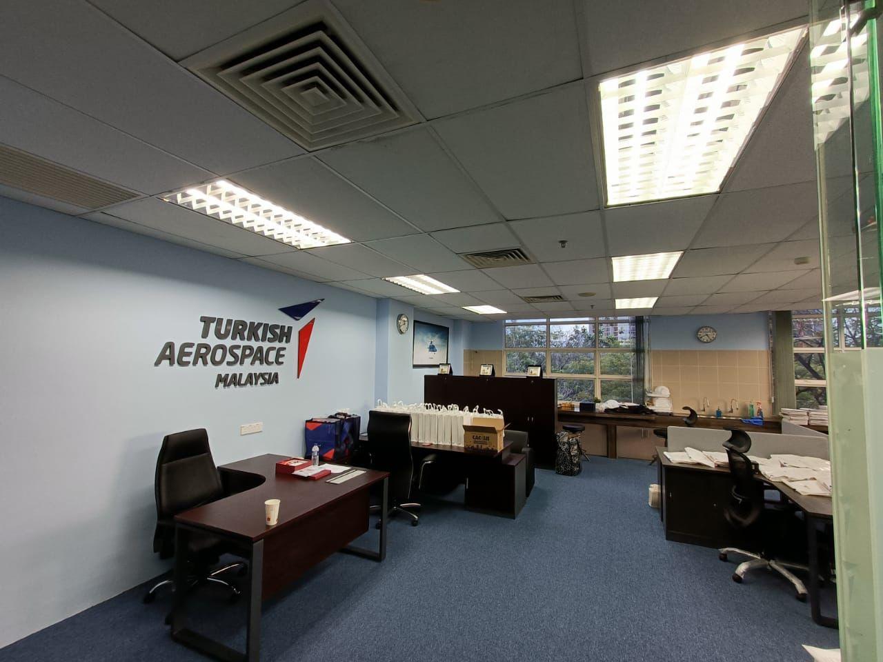 Turkish Aerospace first engineering and design office in Southeast Asia at the Cyberview Futurise campus in Selangor, Malaysia is now open.