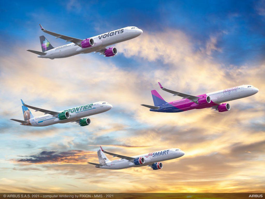 255 A321neo Family Aircraft Order from Indigo Partners Portfolio Airlines