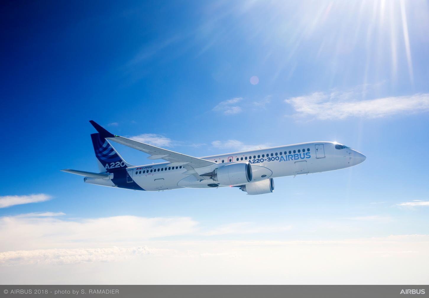 Airbus Bags Order for 20 A220s