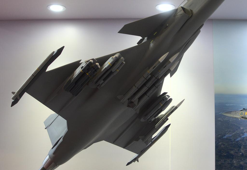 MBDA is showcasing their Meteor, Brimstone and Spear missiles to offer a complete solution to arm the JAS 39 Gripen