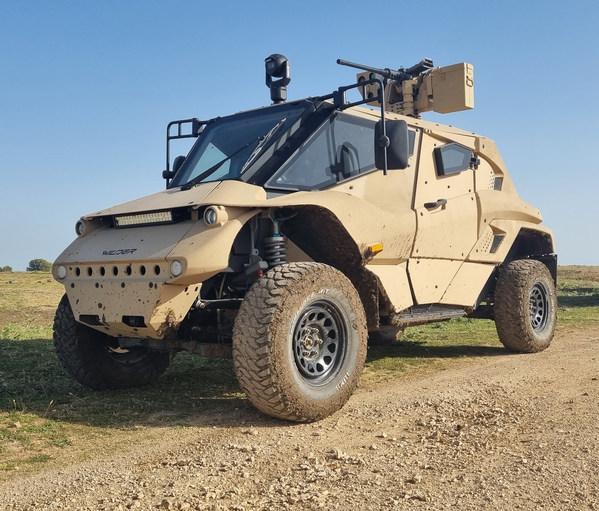 Plasan Sasa Unveils New Wilder Military Patrol Vehicle