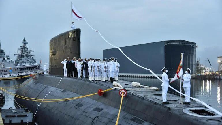 Indian Navy Decommissions Kilo Class Submarine INS Sindhudhvaj