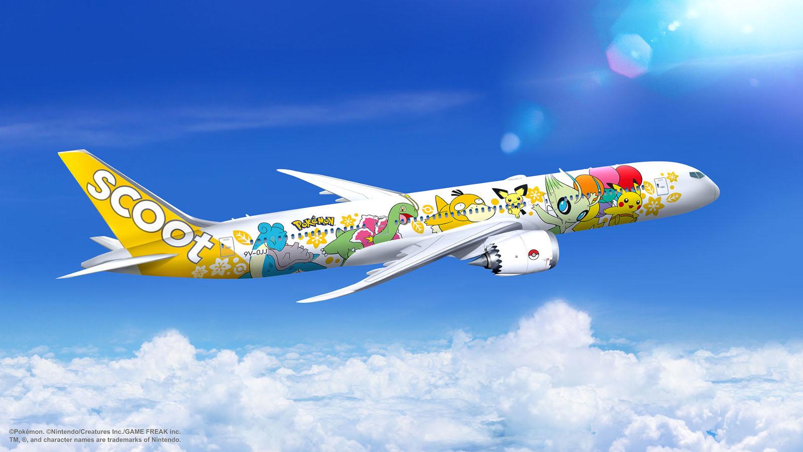 Pokemon, Scoot To Launch A Special-Themed Dreamliner
