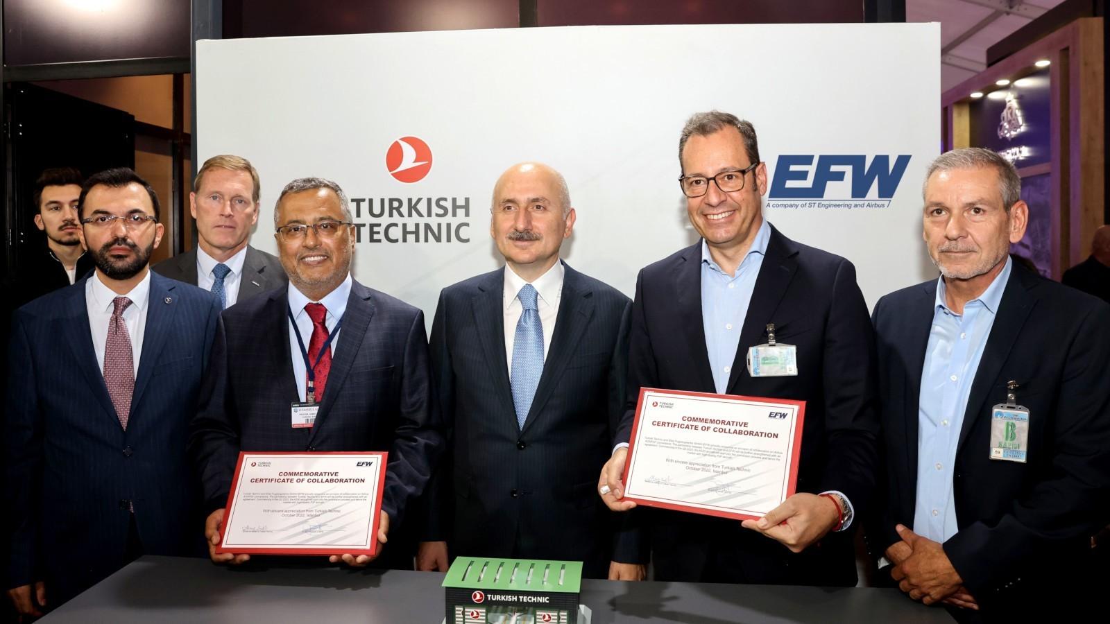 EFW, Turkish Technic Collaborate On A330P2F Conversion