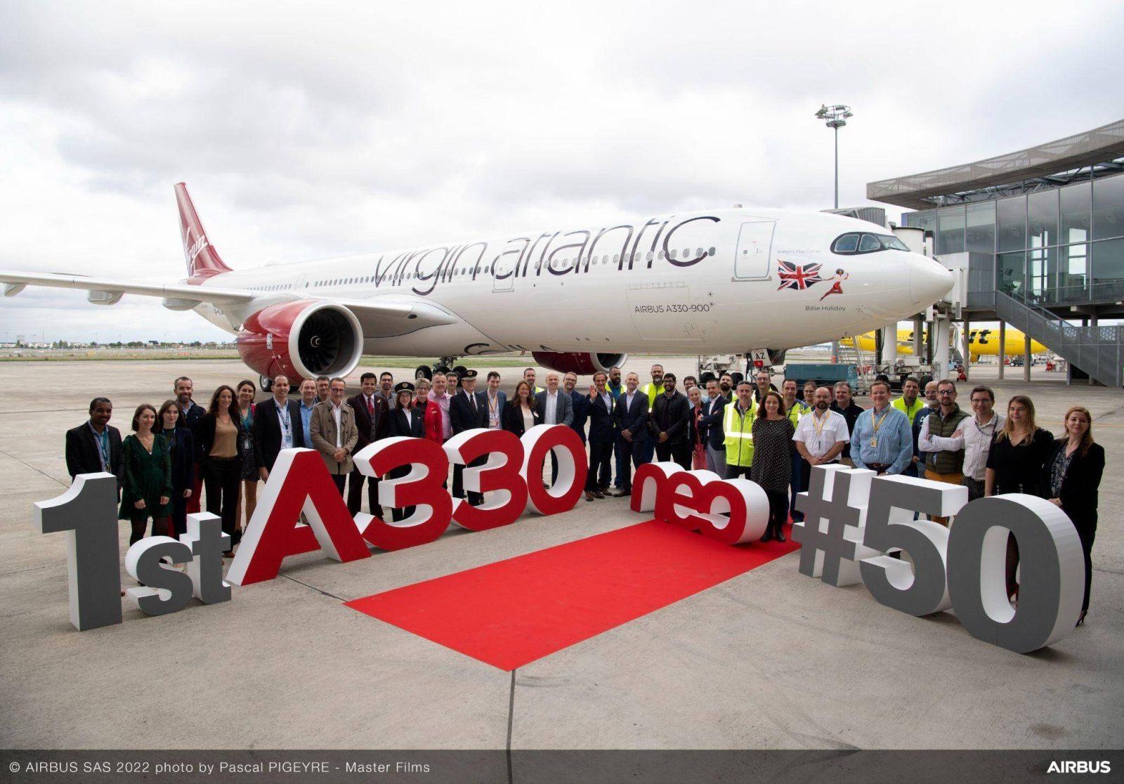 Virgin Atlantic Takes Delivery of its First A330neo