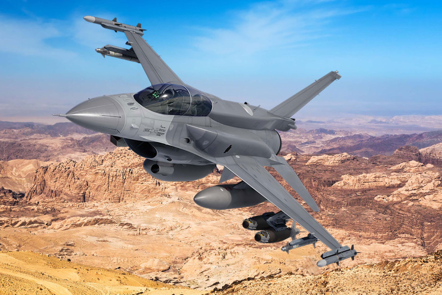 New F-16s to Boost Jordanian Airpower