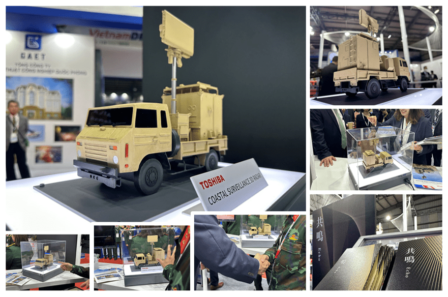 Japan’s defence industry is promoting a wide range of advanced defence equipment at the ongoing show.