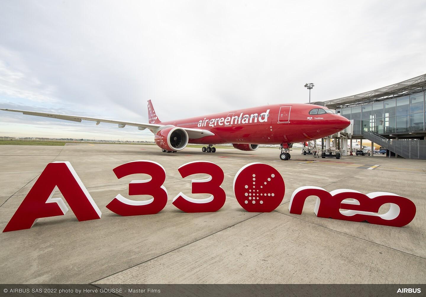 Air Greenland Takes Delivery Of Airbus A330neo Airliner
