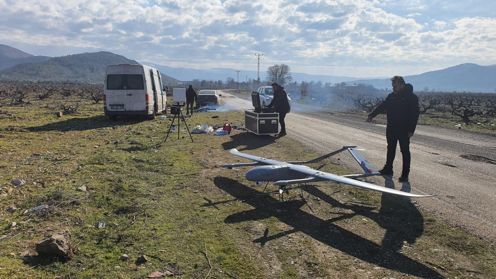 Havelsan’s UAVs, Baha and Poyraz, Assist Turkey Quake Search and Rescue Teams