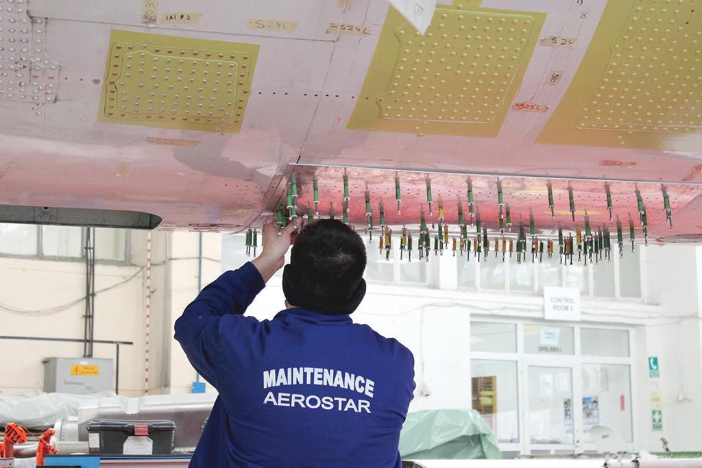 Aerostar Releases 1,000th Commercial Aircraft to Service After Base Maintenance