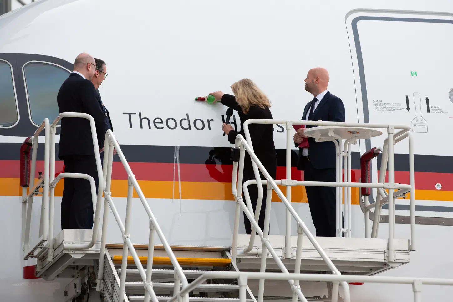 Lufthansa Technik Hands Over A350 “Theodor Heuss”