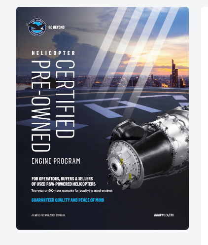 Pratt & Whitney Canada Advances Certified Pre-Owned Engine Program