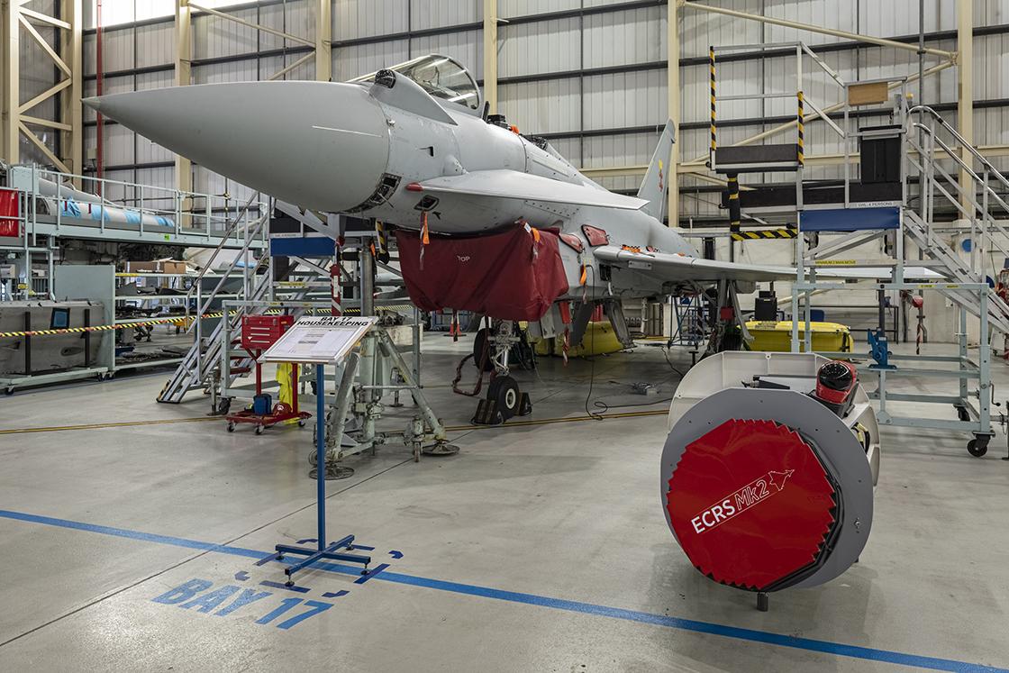 Leonardo Delivers First ECRS Mk2 Radar for RAF Typhoons