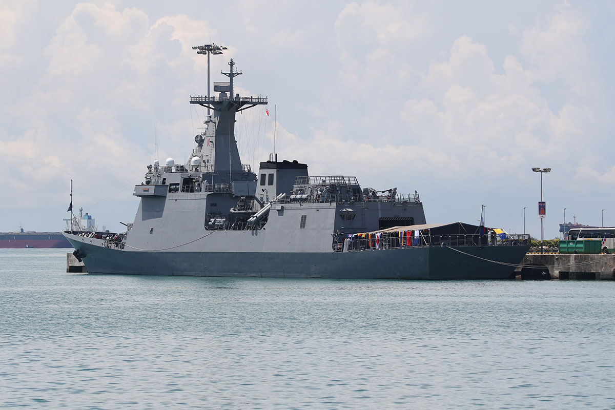 Philippine Navy Frigate BRP Antonio Luna Makes IMDEX Debut