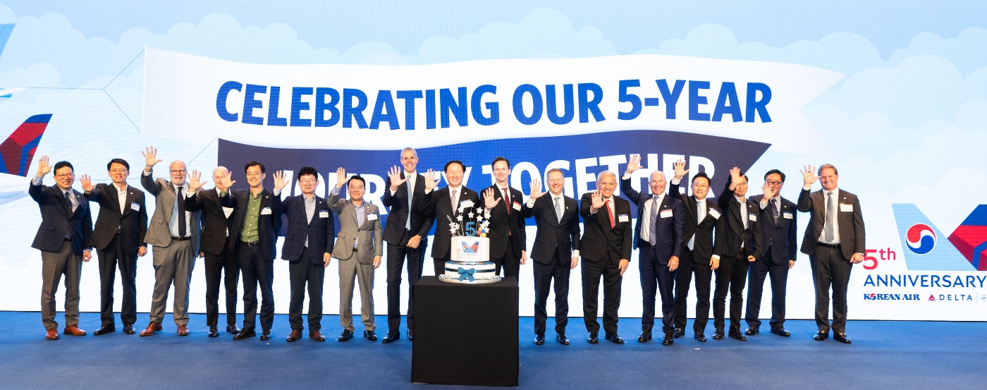 Korean Air, Delta celebrate 5 years of Transpacific JV