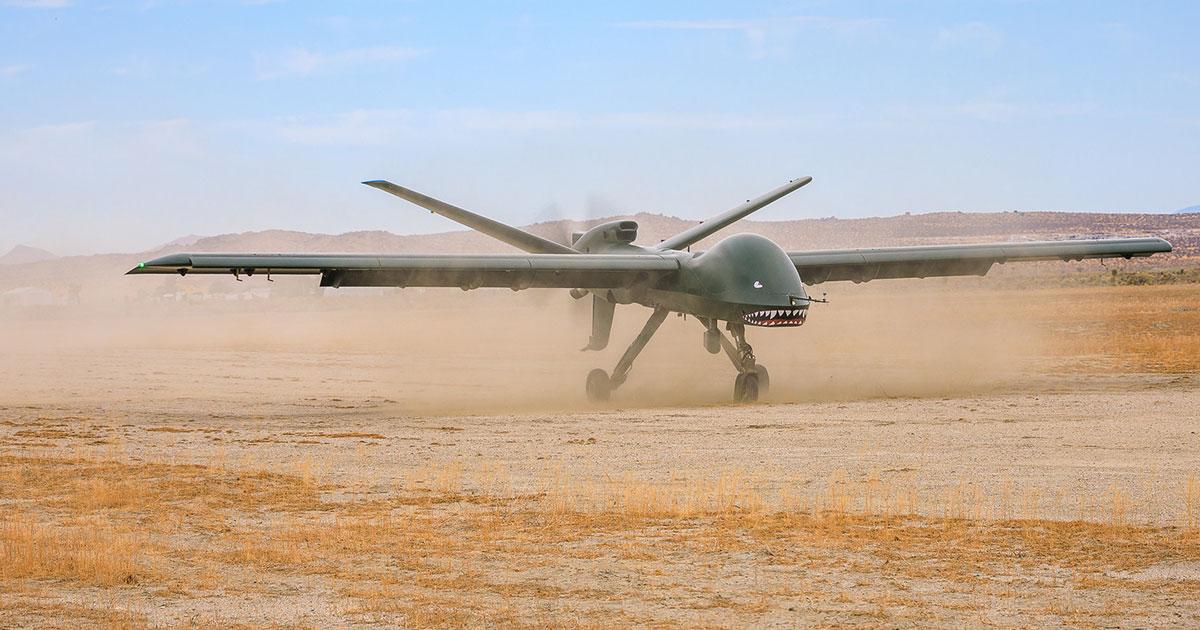 General Atomics Aeronautical Systems, Inc. (GA-ASI) has announced that it completed multiple successful takeoffs and landings with its Mojave Unmanned Aircraft System (UAS) on a dirt strip near El Mirage, Calif on August 1.