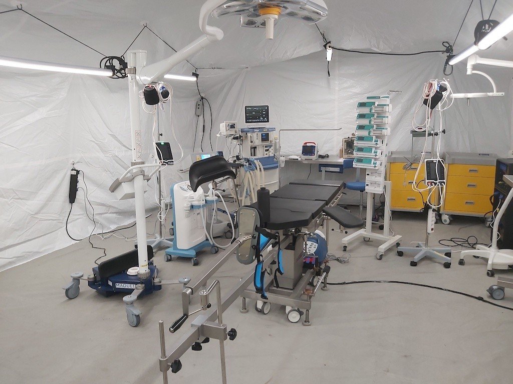 G3 Systems and Utilis Deliver Field Hospital to Belgian MoD
