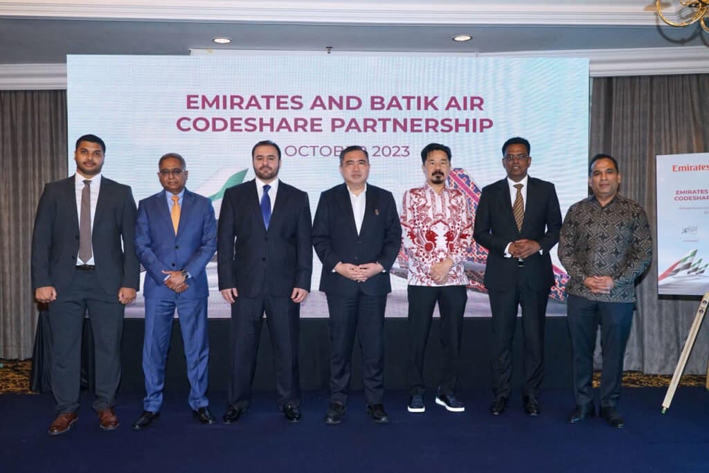 Emirates and Batik Air Enhance Cooperation, Offers More Travel Options to Southeast Asia