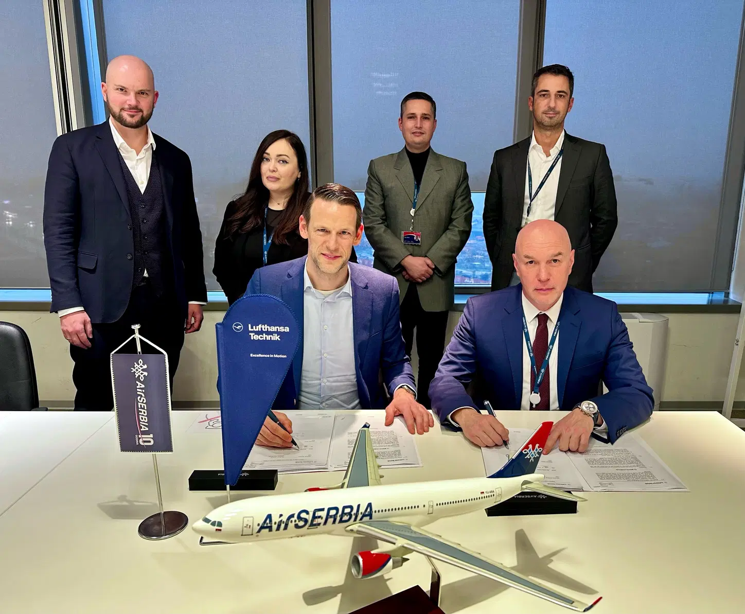 Lufthansa Technik to Provide Total Component Support for Air Serbia