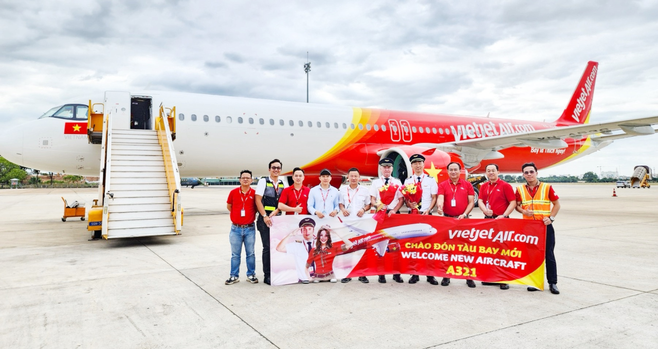 Vietjet Receives Airbus A321neo ACF Delivery, Launches 5th International Roure