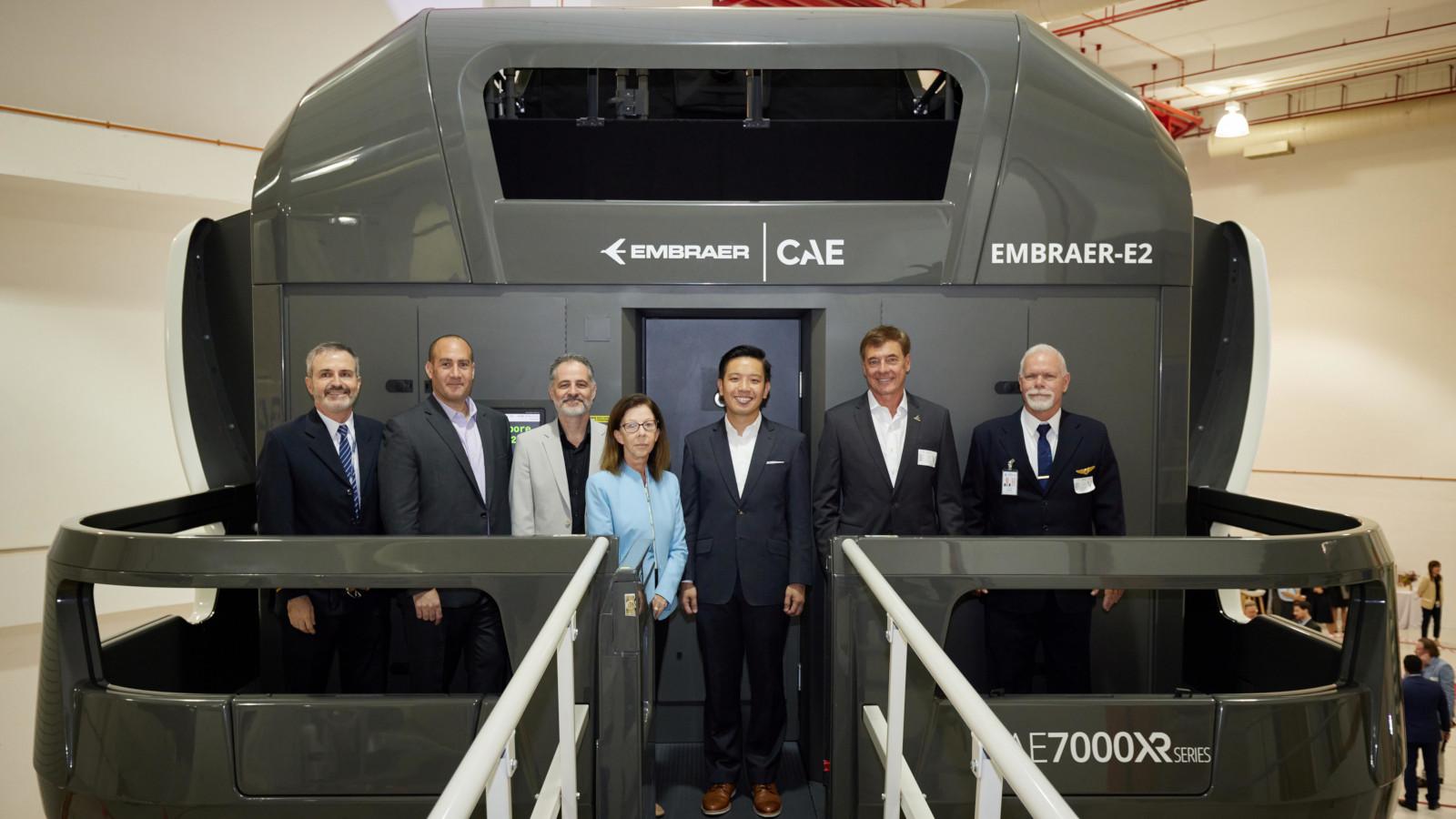 First E-Jets E2 Full Flight Simulator in Singapore