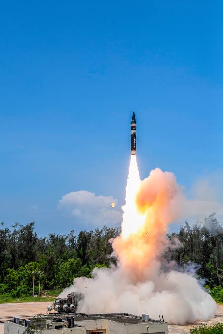 India Conducts Maiden Test Flight of Agni-5