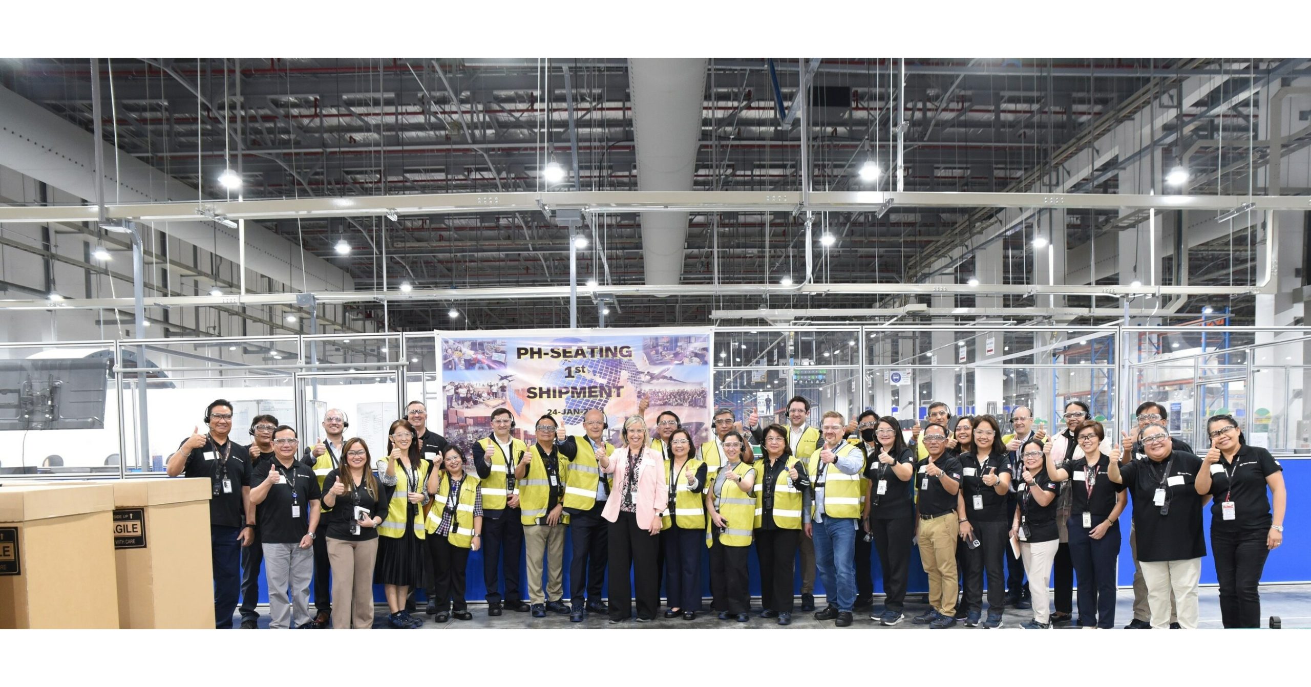 Collins Aerospace Delivers First Aircraft Seats from Philippines Facility