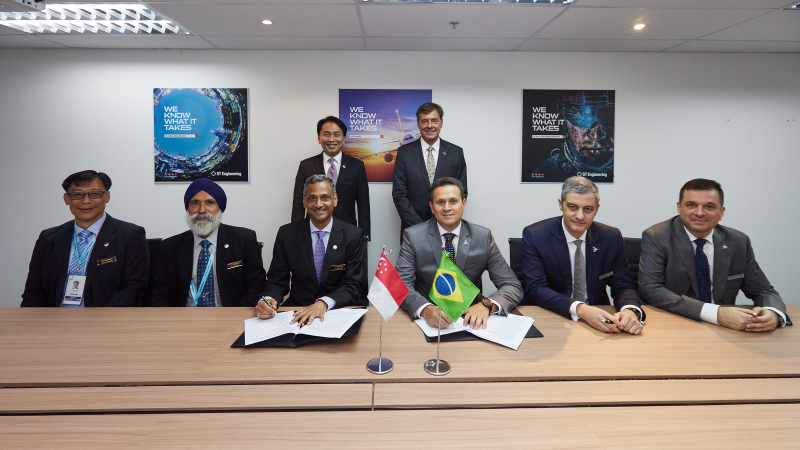 Embraer, ST Engineering Enhance APAC-South America Cooperation