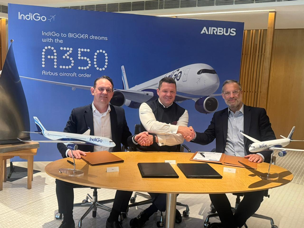 IndiGo Opts for Airbus Widebodies with A350-900 Order