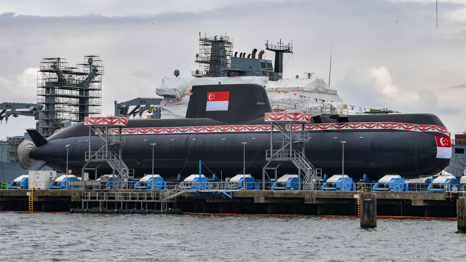 Singapore Launches Fourth Invincible-class Submarine