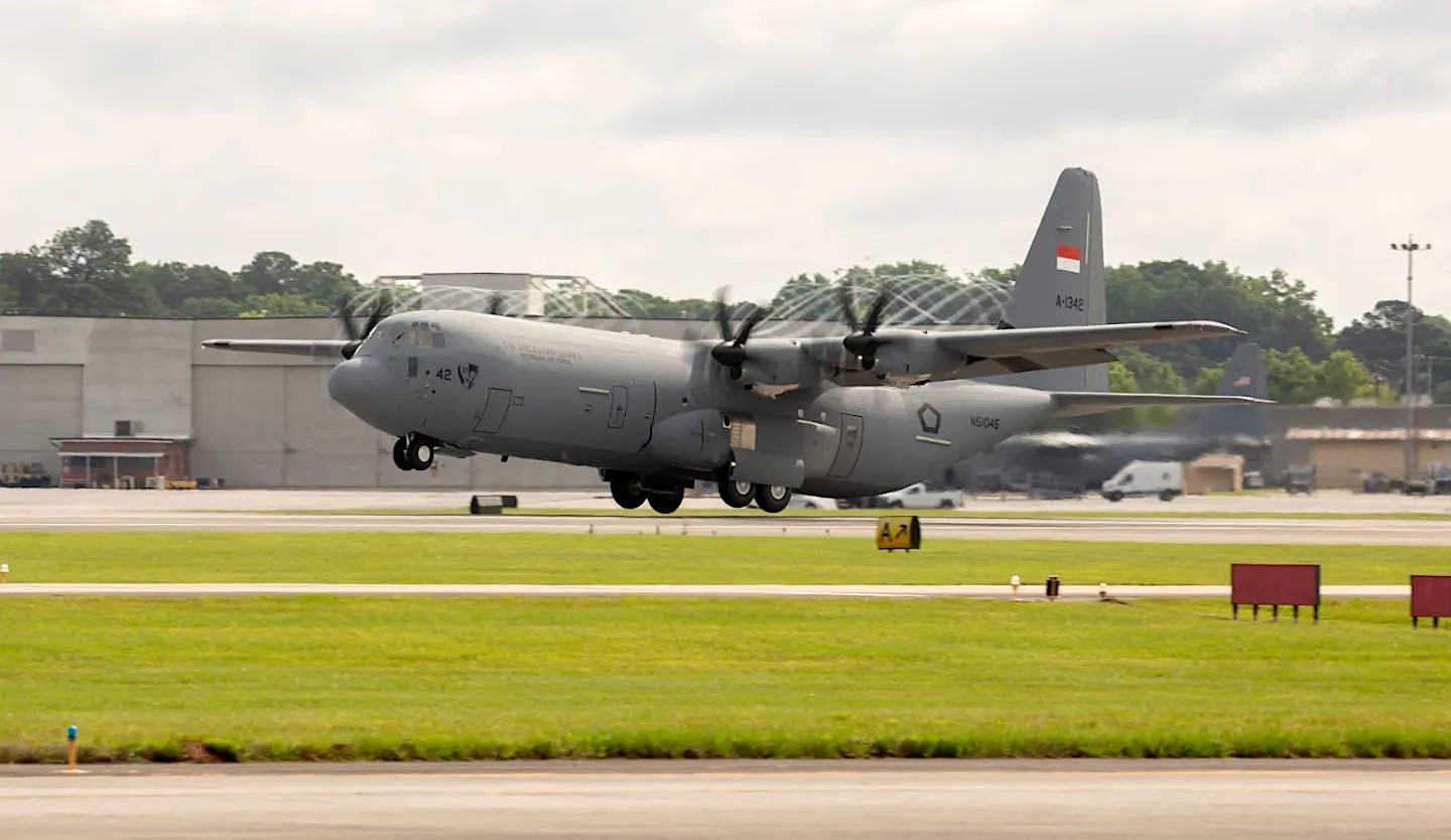 Indonesian Air Force Receives Fifth C-130J