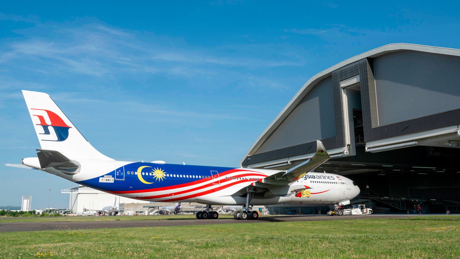 First Malaysia Airlines A330neo Rolls Out of Paint Shop